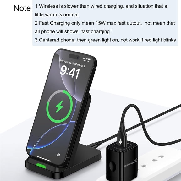 PYAN-for Samsung Galaxy S25 S24 FE Plus Ultra, Wireless Phone Charger Stand Station for Samsung Galaxy S25 FE Edge Plus Ultra S25+ S24 S23 S22 S21 S20, Note 20, 20+, Fast Charging Dock Pad