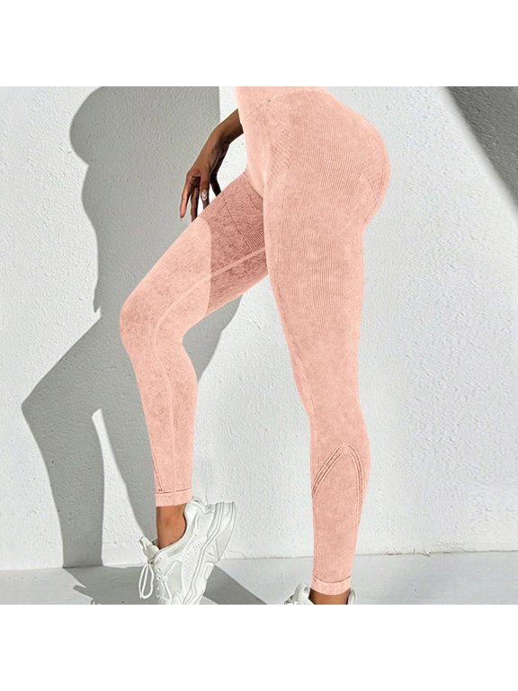 Women's Workout Leggings Butt Lifting Leggings Booty High Waisted Yoga Pants Comfort Tights