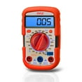thumbnail image 1 of PYLE-METERS PDMT28 - Backlit LCD Multimeter, AC, DC, Volt, Current, Resistance, Transistor, And Range W/ Protective Rubber Case, 1 of 2