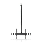 Pyle Adjustable Height TV Ceiling Mount-Tilting Vertical VESA Universal Monitor Mounting Bracket w/ Telescoping Arm, holds 37 to 70 Inch HDTV, LED, Flat Screen Television Up to 50KG or 110lbs PCTVM18
