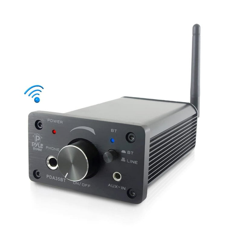 PYLE PDA35BT Compact Bluetooth Amplifier Mini Headphone Amp