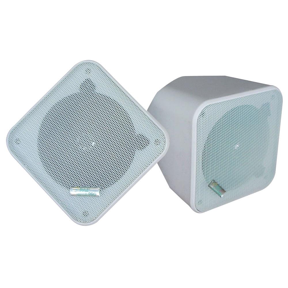 PYLE PDWP5WT - 5'' Weatherproof Indoor/ Outdoor Full Range Two-Way Multi-Mount Speaker Enclosures (white) - image 1 of 3