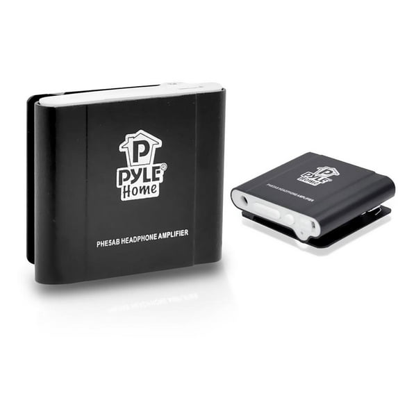 PYLE PHE5AB - Bass Boosting Portable Headphone Amplifier (Black Color)