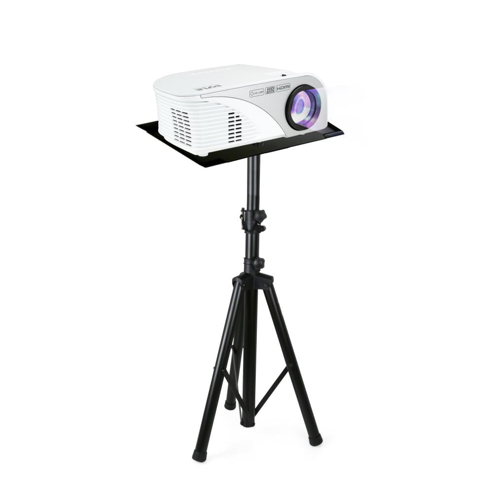 PYLE PLPTS7 - Universal Device Stand - Height Adjustable Tripod Mount (For Projector, Laptop, Notebook, Mixer, DJ Equipment)