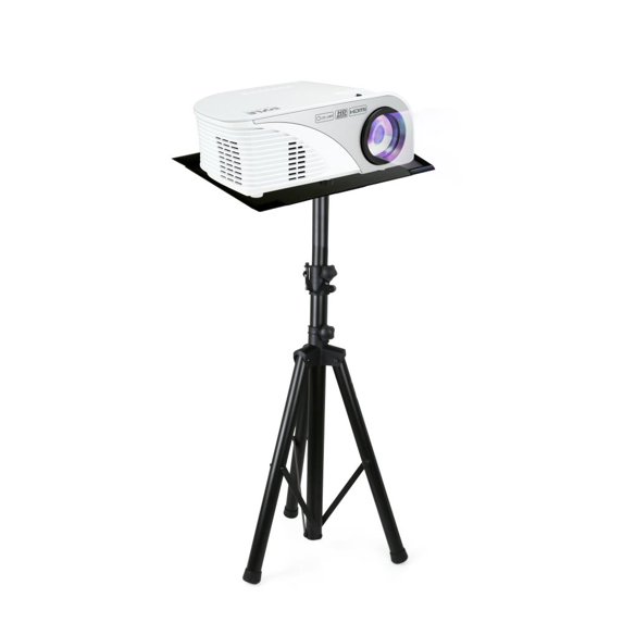 PYLE PLPTS7 - Universal Device Stand - Height Adjustable Tripod Mount (For Projector, Laptop, Notebook, Mixer, DJ Equipment)