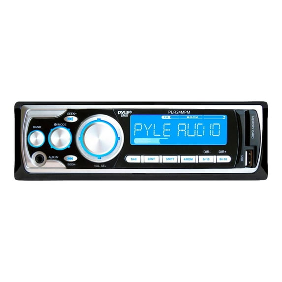 PYLE PLR24MPM - Car - digital receiver - in-dash - Single-DIN - 60 Watts x 4