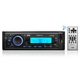 thumbnail image 1 of PYLE PLR27MPBU - Car Stereo Head Unit Receiver - Premium AM/FM Media Radio w/ MP3 Playback, USB/SD Memory Card Readers, LCD Digital Display & Bluetooth Connectivity - Wiring & Remote Control Included, 1 of 6