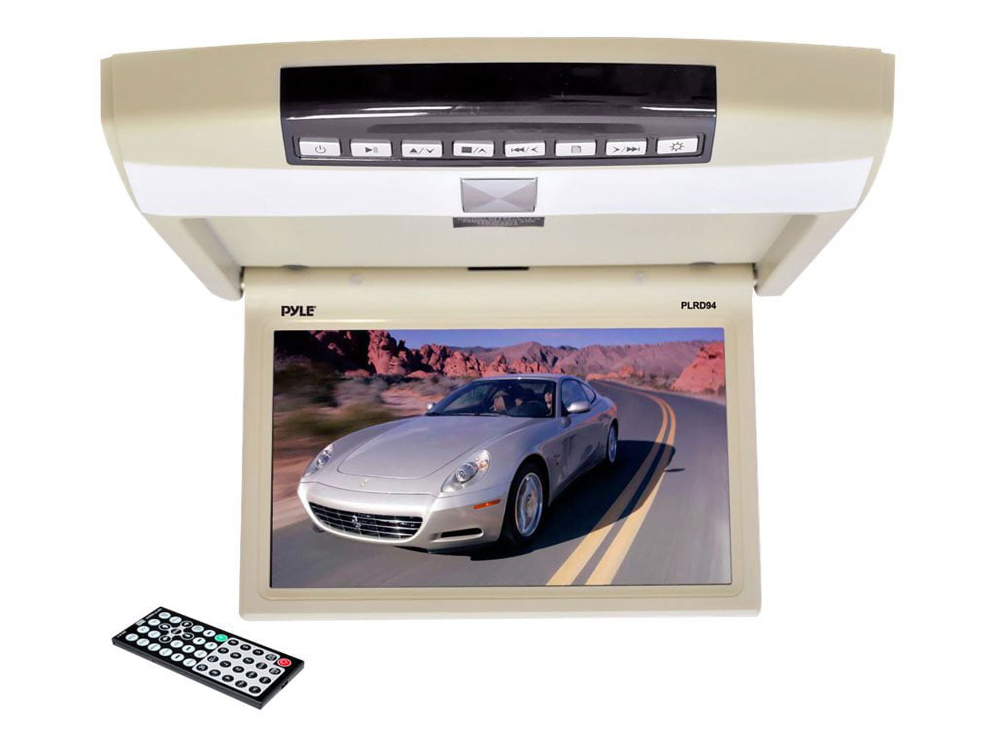 PYLE PLRD94 - DVD player with LCD monitor - display - 9.4