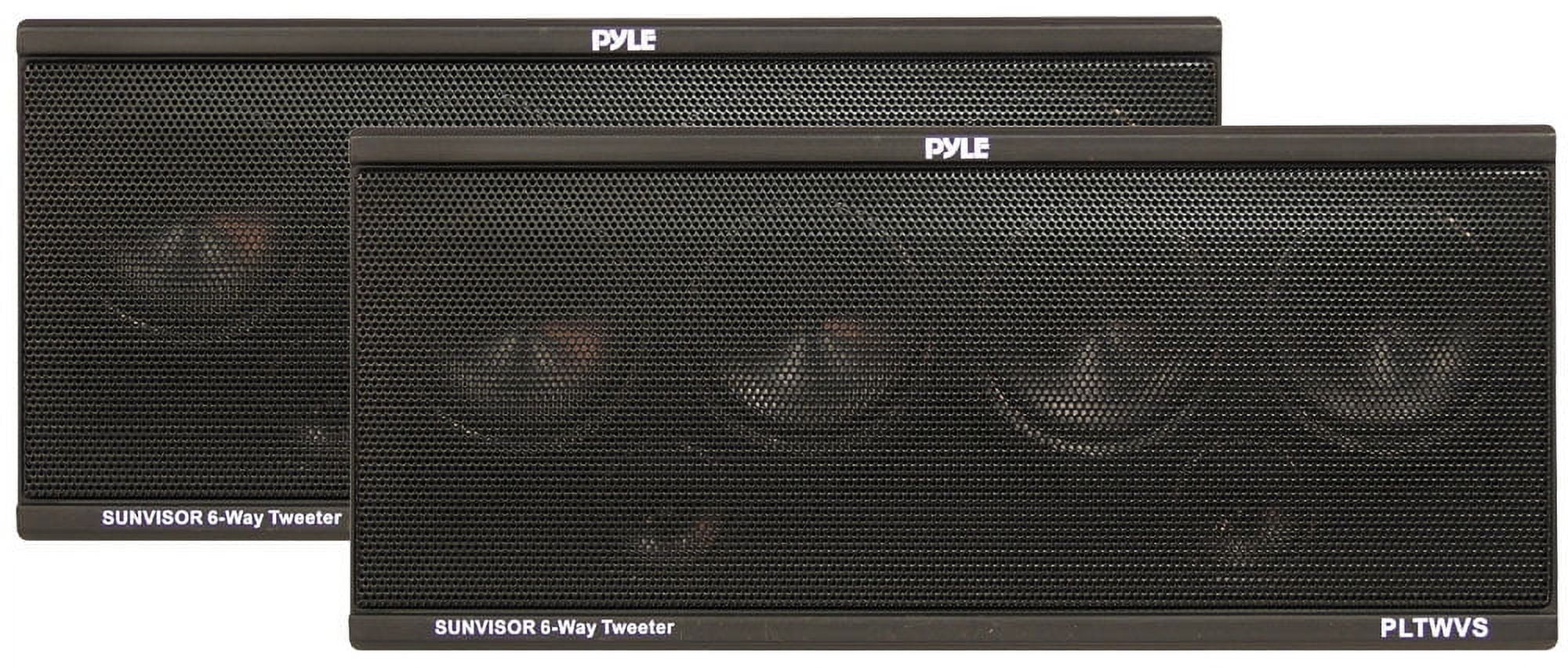 Walmart savings: PYLE PLTWVS - 6-Way Sunvisor Mount 200 Watt Tweeter System