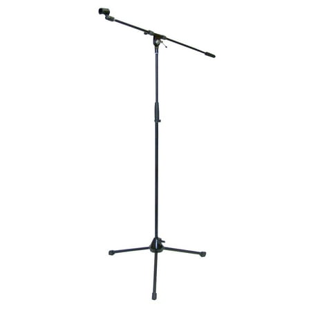 PYLE PMKS2 36"-65" Tripod Telescoping Microphone Mic Stand + 28" Adjustable Boom