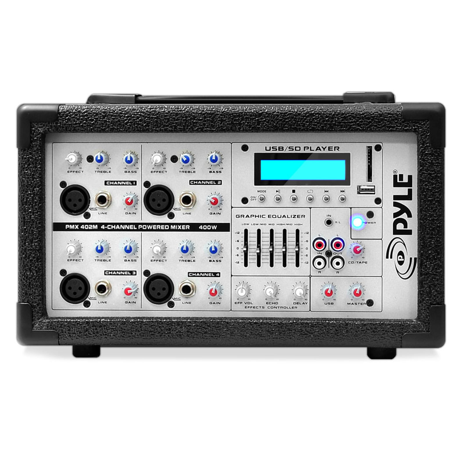ampli-mixer 2x40W - RS232 • AVeco Technologies