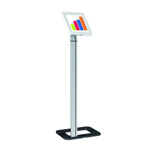 PYLE PSPADLK38 - Anti-Theft iPad/Tablet Kiosk Public Display Floor Stand (Works with iPad Generations 2, 3, 4, iPad Air, iPad Air 2)