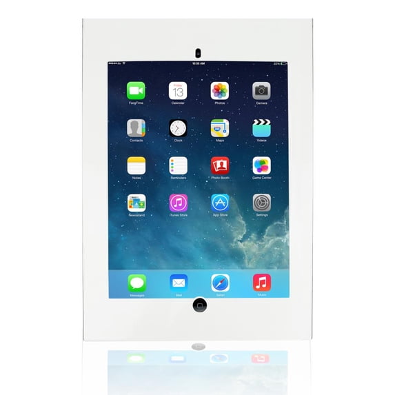 PYLE PSPADLKWPRO9 - iPad Pro Tamper Proof Anti-Theft Display Kiosk, Wall Mount Public Security Case Holder (Works with iPad Pro, 12.9'')