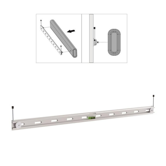 PYLE PSTNDSON07 - Universal Wall Mount SoundBar Stand, Sound Bar Speaker Holder