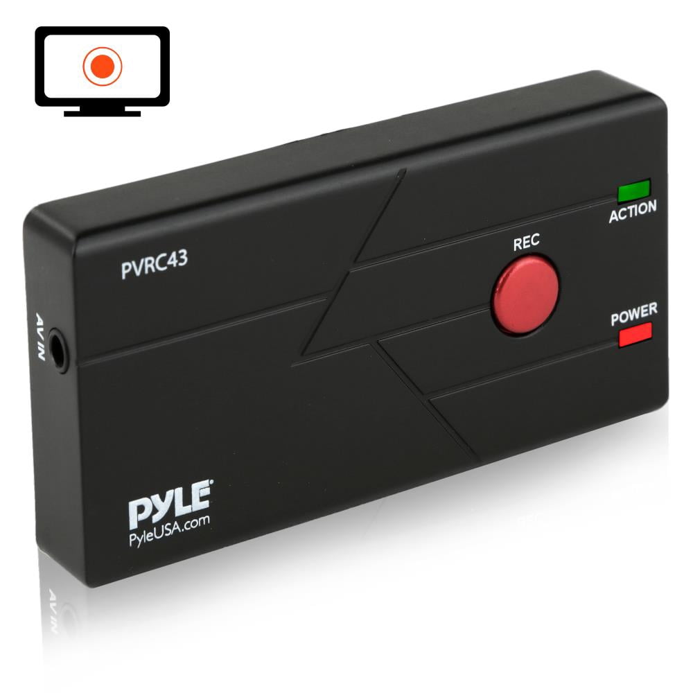 Computer Video Record Device PYLE PVRC43 - External Capture Card Video Recorder - TV & Video ...