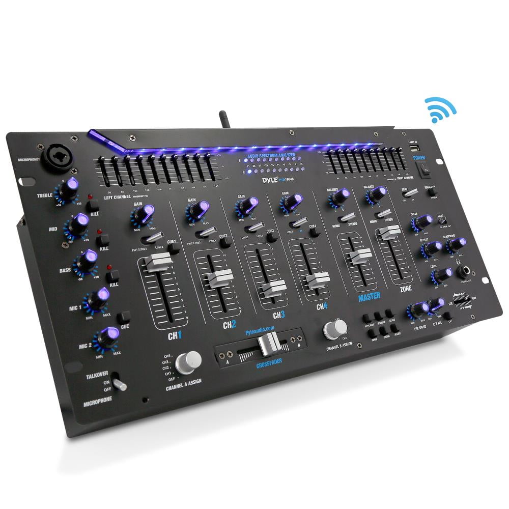 Pyle pro 19'' Rack Mount 4CH high quality Professional Mixer