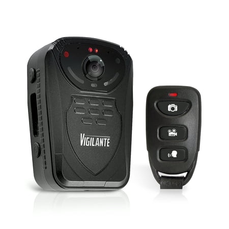 PYLE-SPORT PPBCM10 - Pyle Vigilante Compact & Portable HD Body Camera, Wireless Person Worn Camera (Audio & Video Recording) Night Vision, Built-in Reable , 16GB Memory, Water Resistant