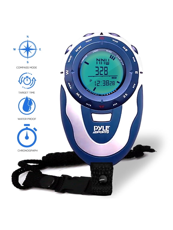 -SPORT PSHTM24 - Handheld Track Watch W/ Compass, 42 Laps Chronograph Memory, Pacer