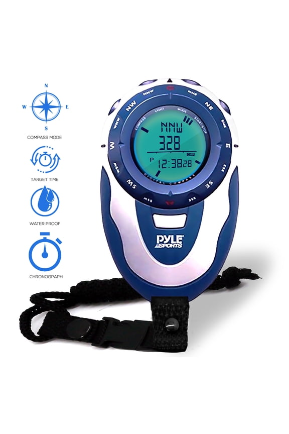 -SPORT PSHTM24 - Handheld Track Watch W/ Compass, 42 Laps Chronograph Memory, Pacer