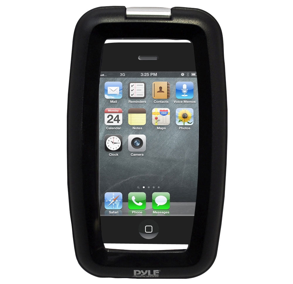 PYLE-SPORT PWSIC20 - Universal Waterproof Sport Case for iPhone, Android & Other Portable Devices with IPX-7 Standard Protection (Black)