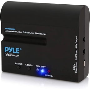 PYLE Wireless Audio DJ Sound Receiver for Pyle PMX6BU Wireless DJ Sound FX Audio Mixer - Aux 3.5mm