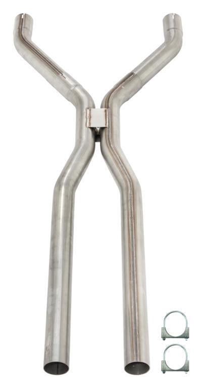 PYPES PERFORMANCE EXHAUST 2.5in Universal Tunnel H-Pipe partNumber: HVF10