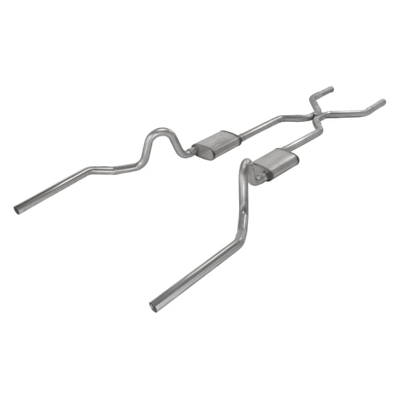 PYPES PERFORMANCE EXHAUST 64-72 A-Body H-Bomb Crossmember Back Exhaust partNumber: SGA43R