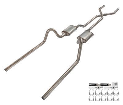 PYPES PERFORMANCE EXHAUST 66-71 Ford Fairlane Crossmember Back Exhaust partNumber: SFF11S