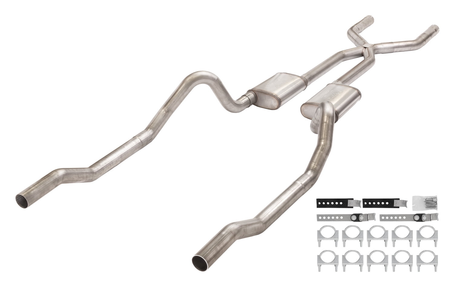 PYPES PERFORMANCE EXHAUST 66-74 Mopar B-Body Crossmember Back Exhaust partNumber: SMB13R