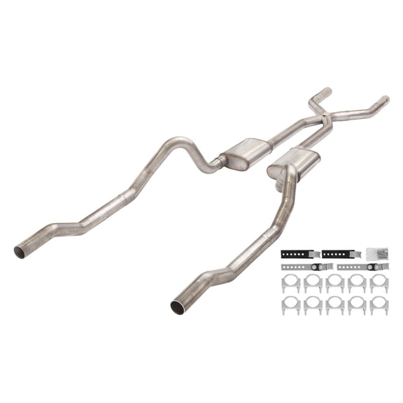PYPES PERFORMANCE EXHAUST 66-74 Mopar B-Body Crossmember Back Exhaust partNumber: SMB13R