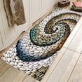 thumbnail image 1 of PYPESEEWY Cheap Memory Foam Bath Mat Rug Ultra Soft and Non-Slip Bathroom Rugs Non Slip Bath Rug Restroom Rugs and Mats Sets Bathroom Drying Mat Coral Bathroom Rugs Bath Mat Water Absorbent Quick Dry, 1 of 2