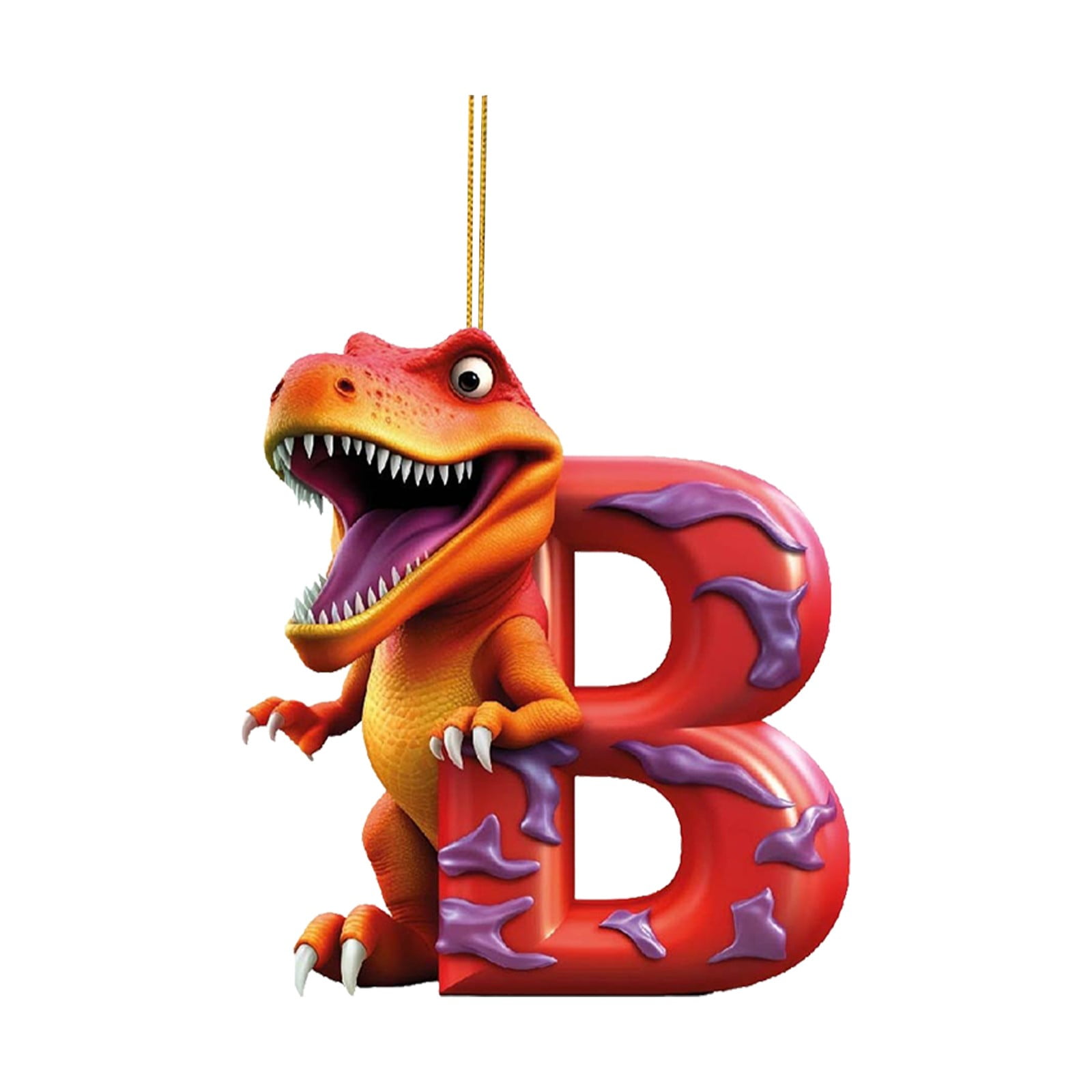 PYPESEEWY Christmas Acrylic Letter Hanging Ornament Christmas Tree