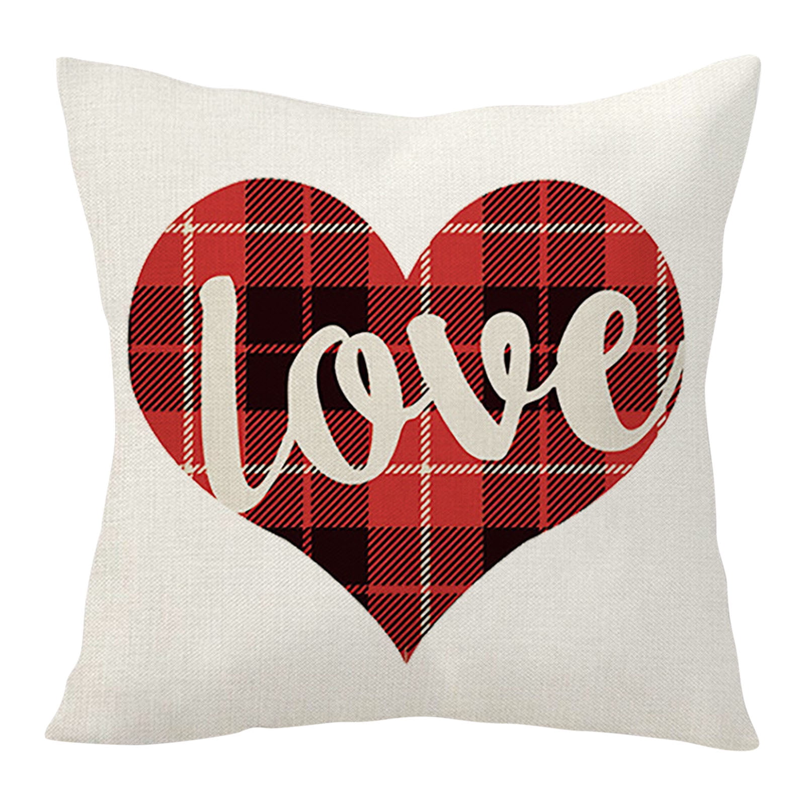 PYPESEEWY Clearance Grey King Size Pillow Cases Valentine Day Gift