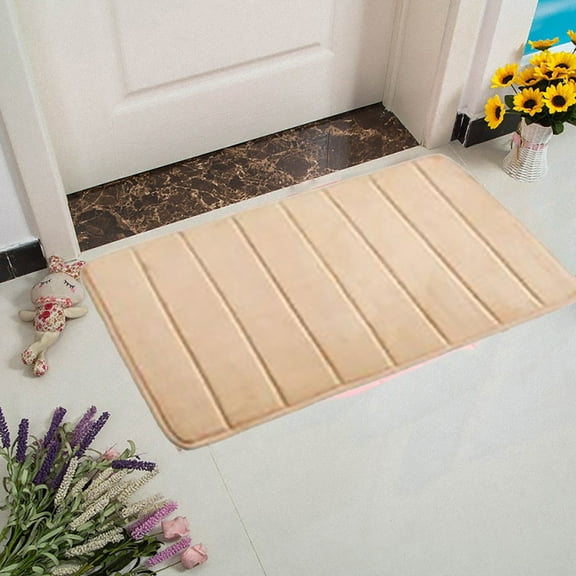 PYPESEEWY Warehouse Extra Soft and Absorbent Microfiber Bath Rugs Mushroom Rugs Waterproof Bathroom Mat Bathroom Rugs Sets 2 Piece Non Slip Memory Foam Bath Mat Set Of 3 Farmhouse Bath Mat