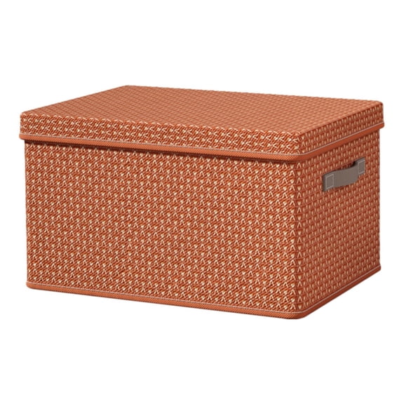 PYPESEEWY Warehouse Storage Bins Clothes Quilt Storage Box Thickened Pp Board Folding Storage Box with Lid Trouser Storage Magical Appliance Household and Dormitory Storage