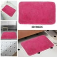 thumbnail image 1 of PYPESEEWY Warehouse Striped Bathroom Rug Mat Extra Thick and Absorbent Bath Rugs Small Bathroom Rug Shag Bathroom Rugs Bathroom Floor Mats Sets 2 Piece Bathroom Shower Mat Quick Dry Green Rug, 1 of 5