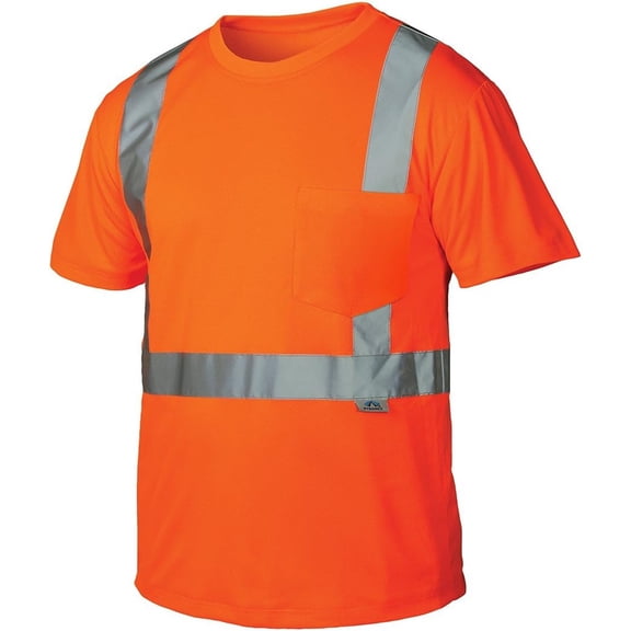 PYRAMEX Hi-Vis Orange T-Shirt - Size Medium
