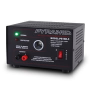PYRAMID PS15K.5 - Bench Power Supply, AC-to-DC Power Converter with Car/Vehicle Plug Power Outlet 10 Amp