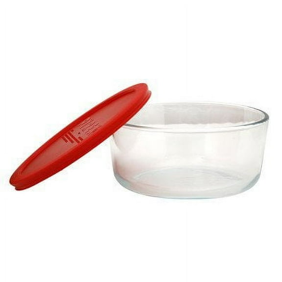 PYREX ROUND W/LID 7CUP by PYREX MfrPartNo 1075429 (Pack of 10)