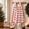 thumbnail image 1 of PYURTEP Christmas Hand Towels, 2 Pcs Soft Absorbent Holiday Kitchen Towels, Decorative Hand Towel for Christmas Bathroom Kitchen, 23.6 x 15.8 inch, 1 of 8