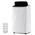 thumbnail image 1 of PYY 14000 BTU Portable Air Conditioner, Fast Cooling AC Unit for Rooms up to 500-800 Sq.Ft, 50dB Quiet Operation, Portable Room AC with Remote Control & Push Button, ETL Certified, White, 1 of 10