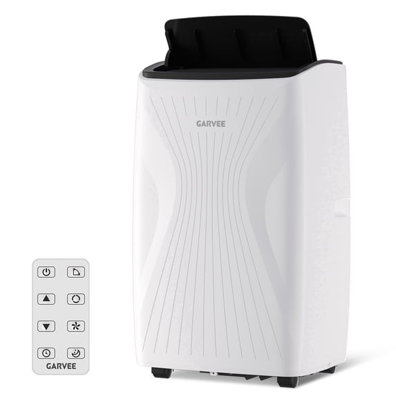 PYY 14000 BTU Portable Air Conditioner, Fast Cooling AC Unit for Rooms up to 500-800 Sq.Ft, 50dB Quiet Operation, Portable Room AC with Remote Control & Push Button, ETL Certified, White