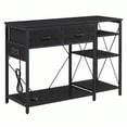 thumbnail image 1 of PYY Fish Tank Stand for 55–75 Gallon Aquariums with Power Outlet - 3-Tier Storage Shelves - Fits Turtle & Reptile Terrariums - 49.2 x 17.7 in Top - Country Brown, 1 of 8