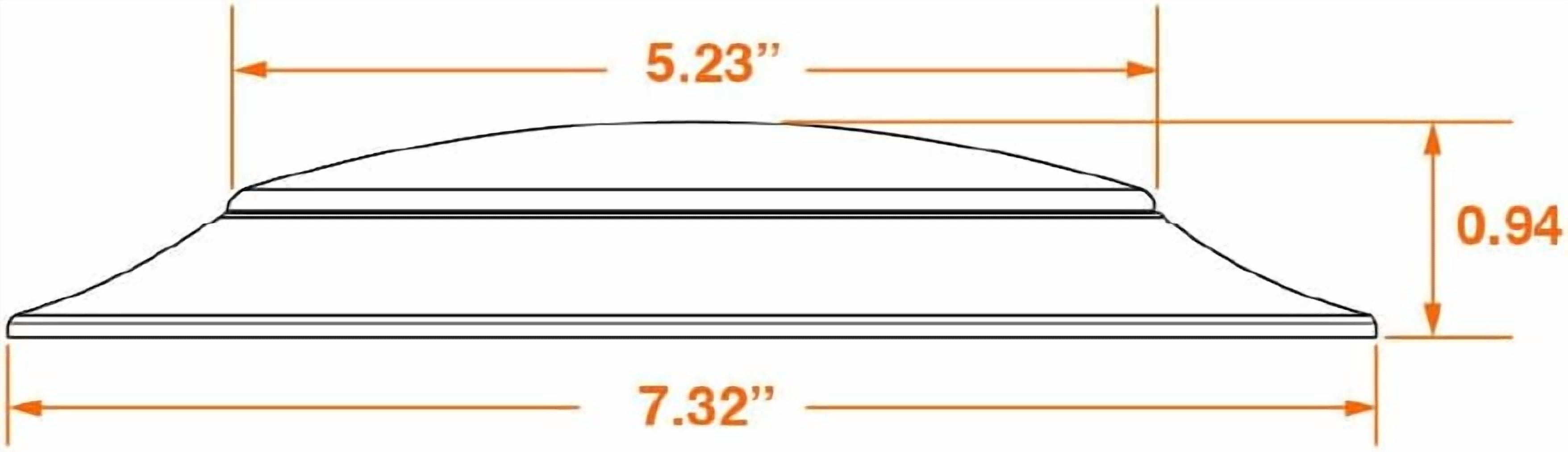 PYYAN-16W LED Light Disk, 5 CCT 2700/3000/3500/4000/5000K, Dimmable ...