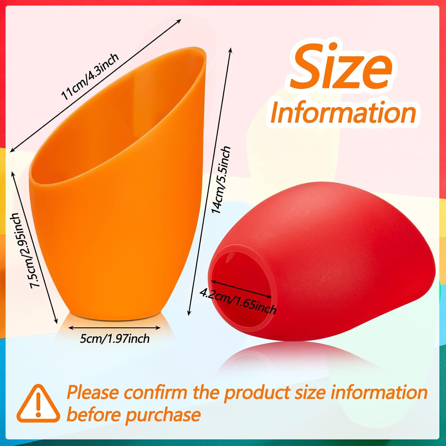 PYYAN-5 Colored Plastic Floor Lampshade 1.65 Inch Floor Lamp Shade ...