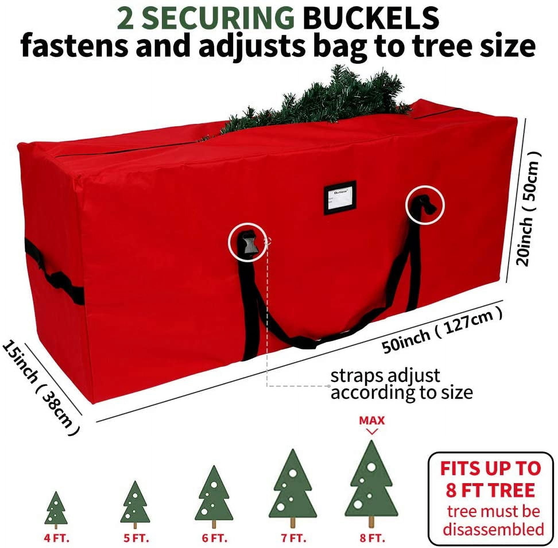PYYAN-Christmas Tree Storage Bag 7.5 ft, Large Christmas Tree Storage ...