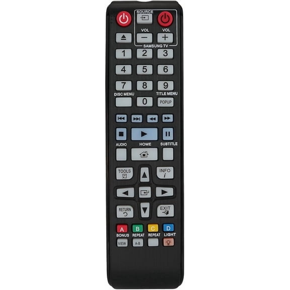 PYYAN-Replacement Remote Control for Samsung BD-D5100/ZA AK59-00113A AK59-00177A AK59-00177B Smart BD Blu-ray DVD Player