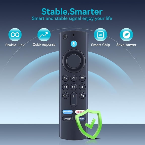PYYAN-Replacement Voice Remote Control for Echo Show Smart TV