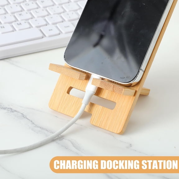 PYYNA-12 Pcs Employee Appreciation Gifts Bulk Bamboo Phone Stand for Desk Office Worker Thank You Gift for Administrative Team Coworkers Staff Graduation Nurse Teacher Week (Classic Work Pride)