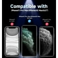 thumbnail image 1 of PYYNA-2 Pack for iPhone 11 Pro Max 6.5 inch Privacy Glass Screen Protector, Auto Dust-Elimination Installation, Bubble Free, Easy Installation, 1 of 4